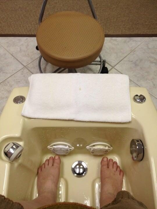 Pedicure spa chair at Awesome Nail & Spa